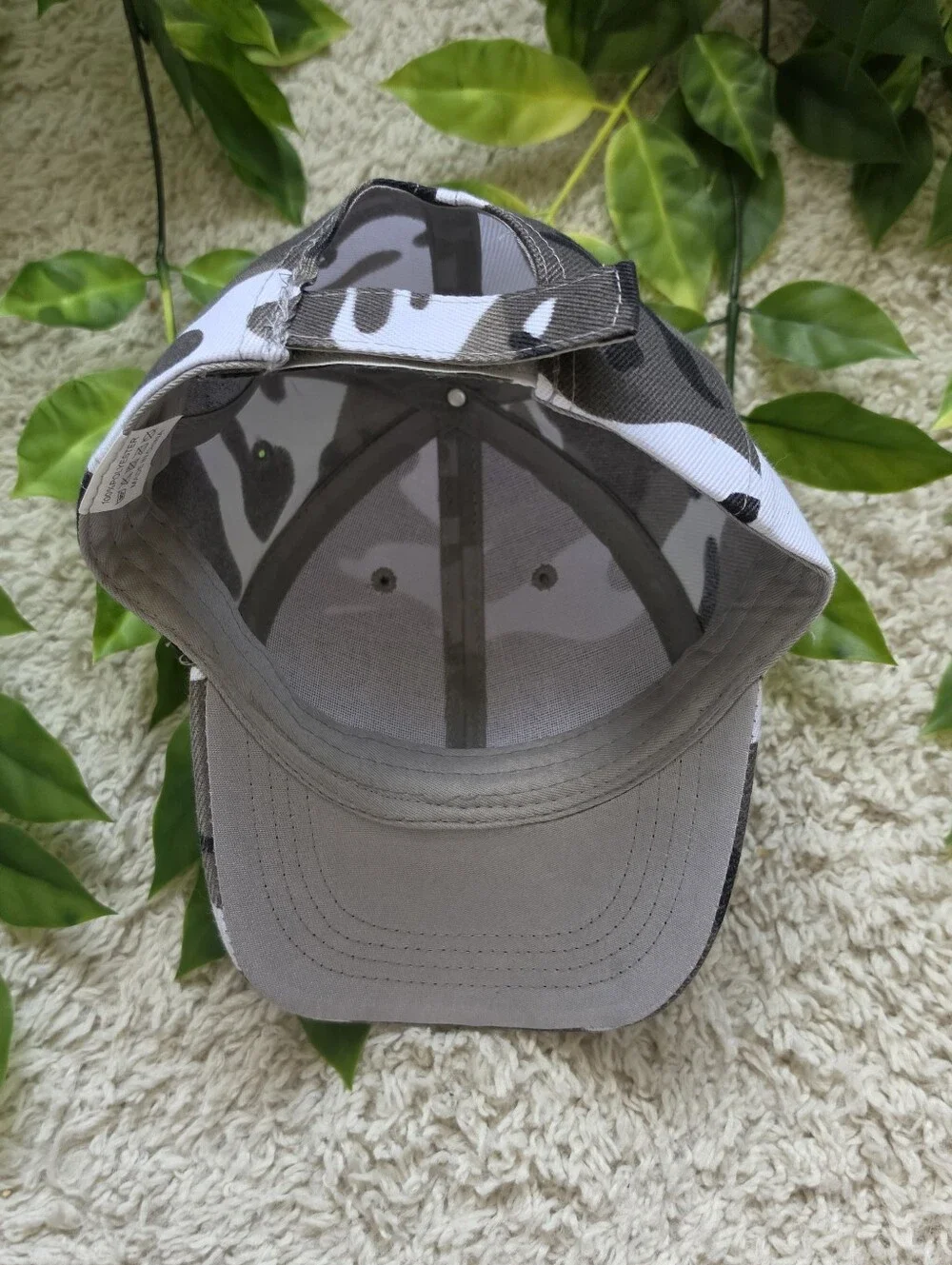 Toddler Boy/Youth Grey Camo Hat